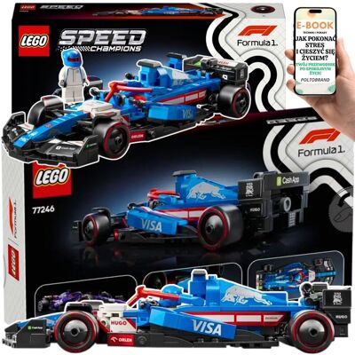 PREZENT DLA DZIECKA LEGO® F1 RB VCARB 01 – Rewelacyjny Zestaw z Bolidem i Kierowcą Speed Champions 77246 + EBOOK-1 PREZENT DLA DZIECKA LEGO® F1 RB VCARB 01 – Rewelacyjny Zestaw z Bolidem i Kierowcą Speed Champions 77246 + EBOOK-1