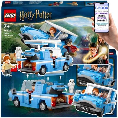 PREZENT DLA DZIECKA – LEGO Harry Potter 76424 Latający Ford + Ron i Harry DLA SYNA CHŁOPCA + EBOOK-2 PREZENT DLA DZIECKA – LEGO Harry Potter 76424 Latający Ford + Ron i Harry DLA SYNA CHŁOPCA + EBOOK-2