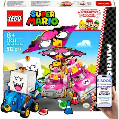 PREZENT DLA DZIECKA NA URODZINT Super Mario KART WARIO & KING BOO (72038) Kultowe pojazdy Badwagon i Teddy Buggy Lego Dla Dziecka Na Święta +.. PREZENT DLA DZIECKA NA URODZINT Super Mario KART WARIO & KING BOO (72038) Kultowe pojazdy Badwagon i Teddy Buggy Lego Dla Dziecka Na Święta +..