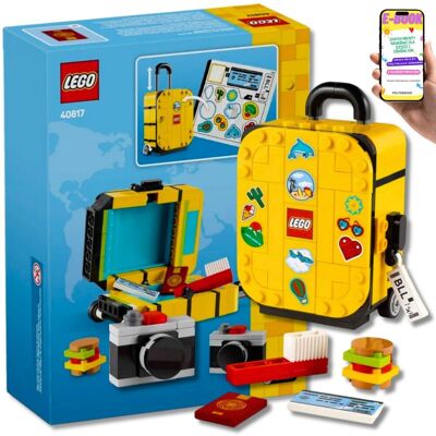 Lego PREZENT DLA DZIECKA - Żółta Walizka Podróżna Walizeczka Walizka 40817 + EBOOK Lego PREZENT DLA DZIECKA - Żółta Walizka Podróżna Walizeczka Walizka 40817 + EBOOK