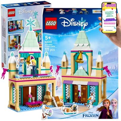 PREZENT DLA DZIEWCZYNKI 5+ LEGO Disney 43265 Kraina Lodu Zamek w Arendelle z Elzą, Anną i Olafem + EBOOK PREZENT DLA DZIEWCZYNKI 5+ LEGO Disney 43265 Kraina Lodu Zamek w Arendelle z Elzą, Anną i Olafem + EBOOK