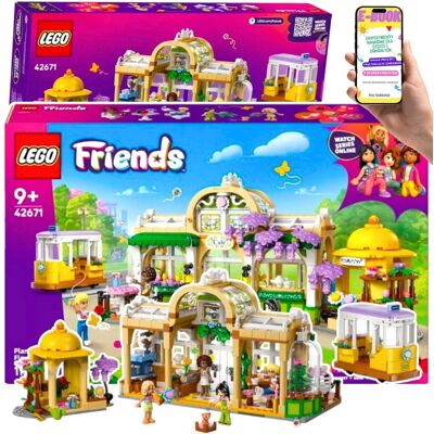 PREZENT DLA DZIEWCZYNKI 9+ LEGO® Friends Zielona Kawiarnia i Kwiaciarnia (42671) Kreatywny Zestaw z Tramwajem i Figurkami + EBOOK PREZENT DLA DZIEWCZYNKI 9+ LEGO® Friends Zielona Kawiarnia i Kwiaciarnia (42671) Kreatywny Zestaw z Tramwajem i Figurkami + EBOOK