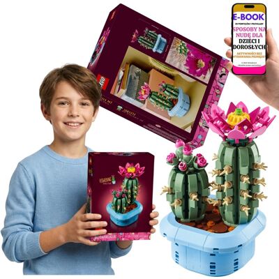 PREZENT DLA DZIEWCZYNKI Botanicals Kwitnący Kaktus 11509 LEGO Kwiaty + E-BOOK-3 PREZENT DLA DZIEWCZYNKI Botanicals Kwitnący Kaktus 11509 LEGO Kwiaty + E-BOOK-3
