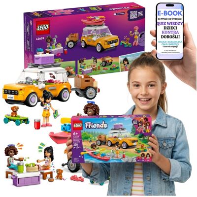 Lego PREZENT DLA DZIEWCZYNKI Friends Samochodowa Wycieczka 42659 + E-BOOK-2 Lego PREZENT DLA DZIEWCZYNKI Friends Samochodowa Wycieczka 42659 + E-BOOK-2