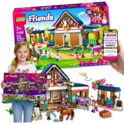 PREZENT DLA DZIEWCZYNKI LEGO FRIENDS Stadnina i Szkółka Jeździecka (42688) KONIE Lego Dla Wnuczki Córki + EBOOK-3 PREZENT DLA DZIEWCZYNKI LEGO FRIENDS Stadnina i Szkółka Jeździecka (42688) KONIE Lego Dla Wnuczki Córki + EBOOK-3