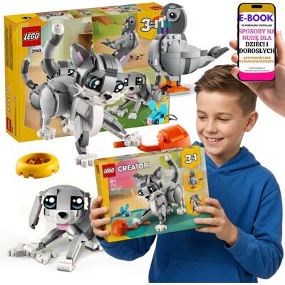 PREZENT DLA DZIEWCZYNKI Psotny Kot LEGO Creator 31163 + E-BOOK-3 PREZENT DLA DZIEWCZYNKI Psotny Kot LEGO Creator 31163 + E-BOOK-3