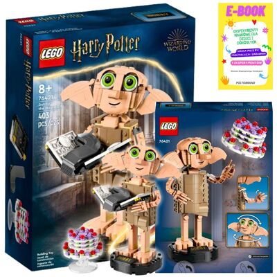Lego Prezent Harry Potter - Zgredek Skrzat Domowy Klocki + Ebook Lego Prezent Harry Potter - Zgredek Skrzat Domowy Klocki + Ebook