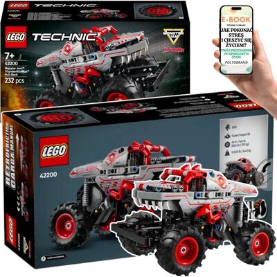 Lego PREZENT Monster Truck Technic ThunderROARus -42200 KLOCKI DLA DZIECKA SYNA CHŁOPCA + EBOOK-1 Lego PREZENT Monster Truck Technic ThunderROARus -42200 KLOCKI DLA DZIECKA SYNA CHŁOPCA + EBOOK-1