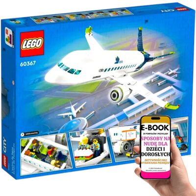 PREZENT NA ŚWIĘTA LEGO® City Samolot pasażerski z realistycznym wnętrzem i akcesoriami Dla Chłopca + EBOOK-3 PREZENT NA ŚWIĘTA LEGO® City Samolot pasażerski z realistycznym wnętrzem i akcesoriami Dla Chłopca + EBOOK-3