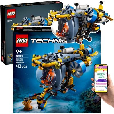 Lego PREZENT Technic 42201 – BADAWCZA ŁÓDŹ PODWODNA z Ramieniem i śmigłami KLOCKI PREZENT + EBOOK Lego PREZENT Technic 42201 – BADAWCZA ŁÓDŹ PODWODNA z Ramieniem i śmigłami KLOCKI PREZENT + EBOOK