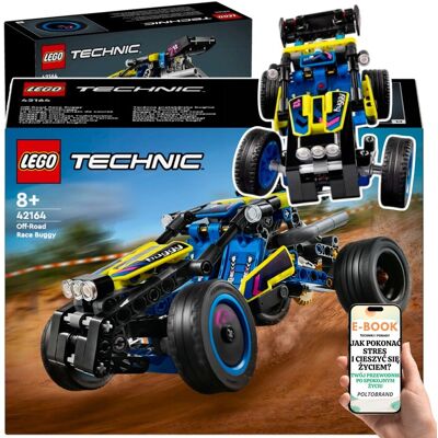 Lego PREZENT TECHNIC AUTKO ŁAZIK TERENOWY WYŚCIGOWY - DLA DZIECKA SYNA CHŁOPCA + EBOOK-1 Lego PREZENT TECHNIC AUTKO ŁAZIK TERENOWY WYŚCIGOWY - DLA DZIECKA SYNA CHŁOPCA + EBOOK-1