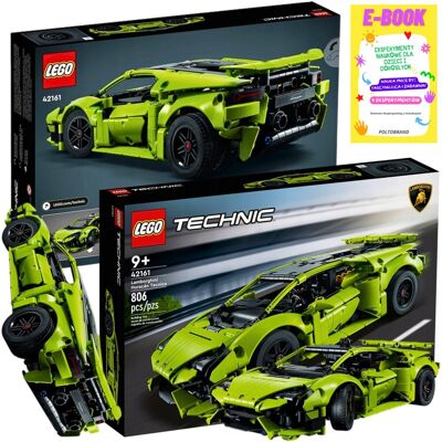 Prezent Technic - Lamborghini Huracan Tecnica - Lego Autko Na Prezent + Ebook Prezent Technic - Lamborghini Huracan Tecnica - Lego Autko Na Prezent + Ebook