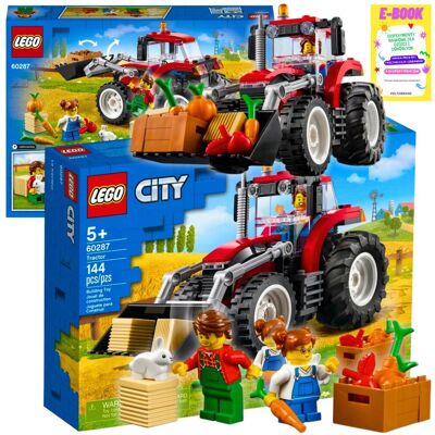 Lego Prezent -Traktor Farma Ciągnik City Klocki + Ebook Lego Prezent -Traktor Farma Ciągnik City Klocki + Ebook