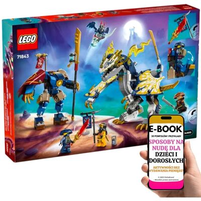 PREZENT URODZINOWY ŚWIĄTECZNY – LEGO NINJAGO Mech-smok 2w1 • połącz smoka i mecha w superwojownika Lego Na Święta Urodziny + EBOOK-3 PREZENT URODZINOWY ŚWIĄTECZNY – LEGO NINJAGO Mech-smok 2w1 • połącz smoka i mecha w superwojownika Lego Na Święta Urodziny + EBOOK-3