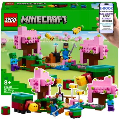 Lego PREZENT WIŚNIOWY OGRÓD 21260– Dla Fanów Minecrafta Dzieci Chłopców + EBOOK-2 Lego PREZENT WIŚNIOWY OGRÓD 21260– Dla Fanów Minecrafta Dzieci Chłopców + EBOOK-2