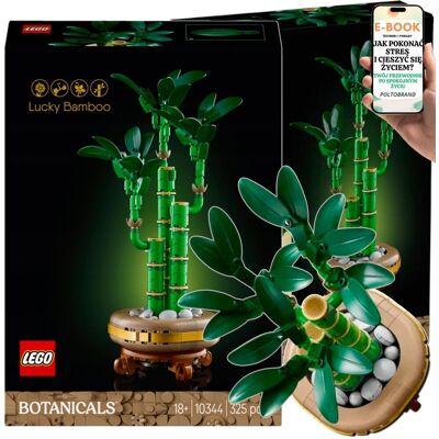 Lego ROŚLINA KLOCKI BAMBUS - ICONS BOTANICAL DRACENA SANDERA (10344) KLOCKI PREZENT + EBOOK-1 Lego ROŚLINA KLOCKI BAMBUS - ICONS BOTANICAL DRACENA SANDERA (10344) KLOCKI PREZENT + EBOOK-1