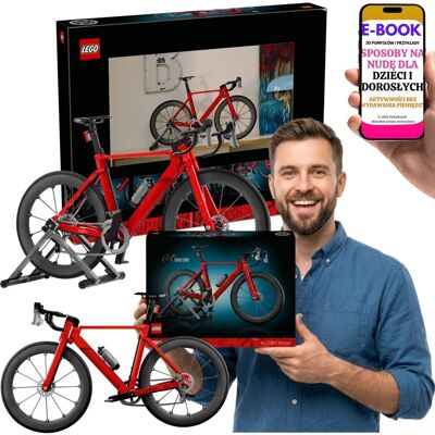Lego Rower Szosowy Dla Miłośników Kolarstwa (11380) + E-BOOK-3 Lego Rower Szosowy Dla Miłośników Kolarstwa (11380) + E-BOOK-3