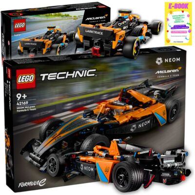 samochód auto mclaren formula e race car neom (42169) klocki lego technic prezent + ebook samochód auto mclaren formula e race car neom (42169) klocki lego technic prezent + ebook