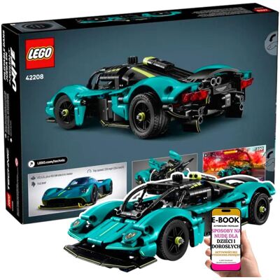 Lego SAMOCHÓD TECHNIC DLA DZIECI – ASTON MARTIN VALKYRIE 42208– Super PREZENT POD CHOINKĘ DLA CHŁOPCA I DZIEWCZYNKI + EBOOK-3 Lego SAMOCHÓD TECHNIC DLA DZIECI – ASTON MARTIN VALKYRIE 42208– Super PREZENT POD CHOINKĘ DLA CHŁOPCA I DZIEWCZYNKI + EBOOK-3
