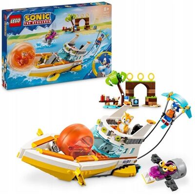 SONIC - Sonic i Tails łódka przygoda na łodzi ZESTAW LEGO PREZENT DLA CHŁOPCA DZIECI SONIC - Sonic i Tails łódka przygoda na łodzi ZESTAW LEGO PREZENT DLA CHŁOPCA DZIECI