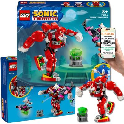 Lego SONIC THE HEDGEHOG Knuckles i Mech-Strażnik 76996 KLOCKI PREZENT + EBOOK-1 Lego SONIC THE HEDGEHOG Knuckles i Mech-Strażnik 76996 KLOCKI PREZENT + EBOOK-1