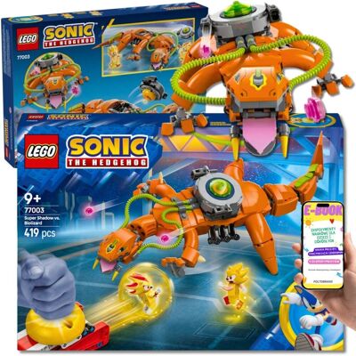 Lego SONIC THE HEDGEHOG PREZENT DLA DZIECKA - Super Shadow Kontra Biolizard 77003 - PREZENT DLA CHŁOPCA + EBOOK Lego SONIC THE HEDGEHOG PREZENT DLA DZIECKA - Super Shadow Kontra Biolizard 77003 - PREZENT DLA CHŁOPCA + EBOOK