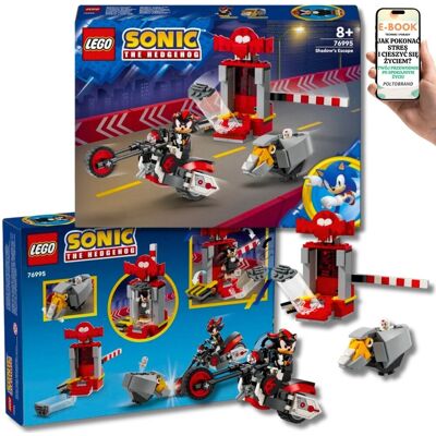 Lego SONIC THE HEDGEHOG SHADOW - UCIECZKA 76995 - KLOCKI PREZENT + EBOOK-1 Lego SONIC THE HEDGEHOG SHADOW - UCIECZKA 76995 - KLOCKI PREZENT + EBOOK-1
