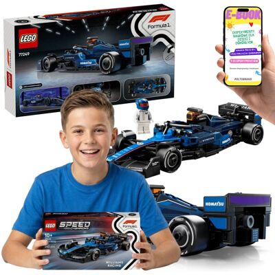 Lego SPEED CHAMPIONS 77249 Bolid F1 Williams Racing FW46 + E-BOOK Lego SPEED CHAMPIONS 77249 Bolid F1 Williams Racing FW46 + E-BOOK