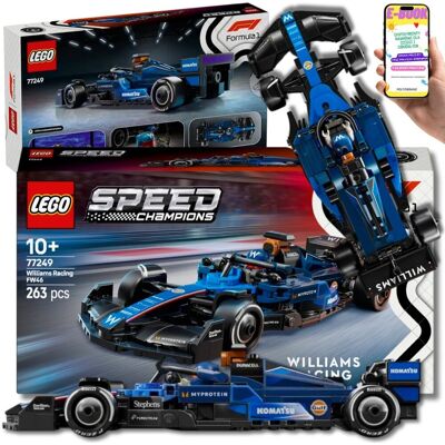 Lego Speed Champions 77249 – Bolid F1® Williams Racing FW46 • Limitowana edycja KLOCKI PREZENT + EBOOK Lego Speed Champions 77249 – Bolid F1® Williams Racing FW46 • Limitowana edycja KLOCKI PREZENT + EBOOK