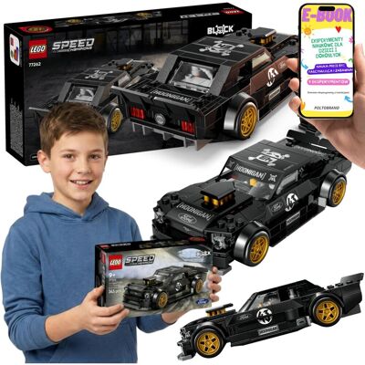 Lego Speed Champions 77262 Ford Mustang Hoonicorn V1 Ken Block + E-BOOK Lego Speed Champions 77262 Ford Mustang Hoonicorn V1 Ken Block + E-BOOK