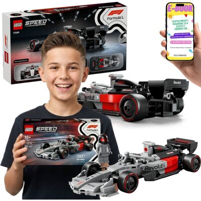 Lego SPEED CHAMPIONS Bolid Audi Revolut F1 Team R26 77259 Formula 1 + E-BOOK Lego SPEED CHAMPIONS Bolid Audi Revolut F1 Team R26 77259 Formula 1 + E-BOOK