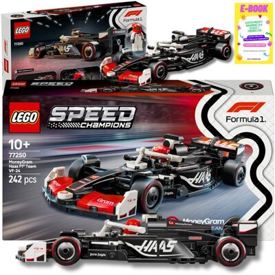 Lego SPEED CHAMPIONS Bolid F1 MoneyGram Haas Team VF-24 77250 KLOCKI PREZENT + EBOOK Lego SPEED CHAMPIONS Bolid F1 MoneyGram Haas Team VF-24 77250 KLOCKI PREZENT + EBOOK