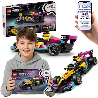 Lego SPEED CHAMPIONS F1 ACADEMY 77258 Prezent Dla Fana Wyścigów + E-BOOK-2 Lego SPEED CHAMPIONS F1 ACADEMY 77258 Prezent Dla Fana Wyścigów + E-BOOK-2
