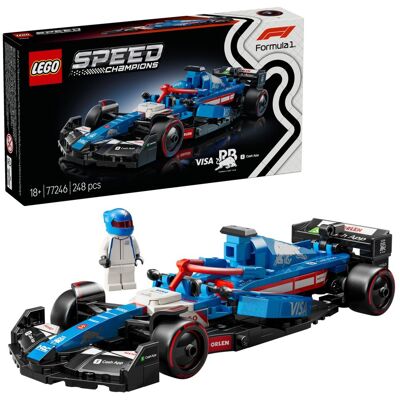 Lego Speed Champions, klocki, Bolid F1® Visa Cash App RB VCARB 01, 77246 Lego Speed Champions, klocki, Bolid F1® Visa Cash App RB VCARB 01, 77246