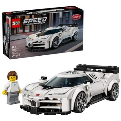 Lego Speed Champions, klocki, Hipersamochód Bugatti Centodieci, 77240 Lego Speed Champions, klocki, Hipersamochód Bugatti Centodieci, 77240