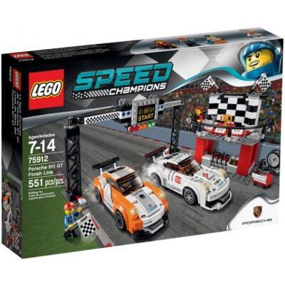 Lego Speed Champions, klocki Porsche 911 GT linia mety, 75912 Lego Speed Champions, klocki Porsche 911 GT linia mety, 75912