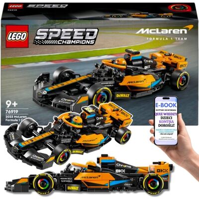 Speed Champions – McLaren F1 (76919) Auto Bolid Dla Dzieci i Dorosłych ZESTAW LEGO NA PREZENT + EBOOK-2 Speed Champions – McLaren F1 (76919) Auto Bolid Dla Dzieci i Dorosłych ZESTAW LEGO NA PREZENT + EBOOK-2