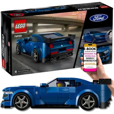 Speed Champions – Mustang Dark Horse • EMOCJONUJĄCY ZESTAW LEGO DLA DZIECI 9+ (76920) • IDEALNY NA URODZINY, DZIEŃ DZIECKA, ŚWIĘTA + EBOOK-3 Speed Champions – Mustang Dark Horse • EMOCJONUJĄCY ZESTAW LEGO DLA DZIECI 9+ (76920) • IDEALNY NA URODZINY, DZIEŃ DZIECKA, ŚWIĘTA + EBOOK-3