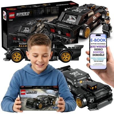 Lego Speed Champions Mustang Hoonicorn 77262 Auto Wyścigowe + E-BOOK-2 Lego Speed Champions Mustang Hoonicorn 77262 Auto Wyścigowe + E-BOOK-2