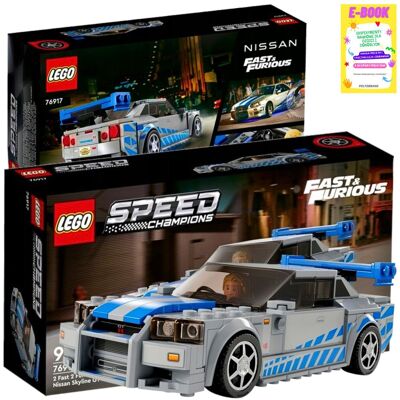 Lego SPEED CHAMPIONS Nissan Skyline GT-R R34 76917 KLOCKI PREZENT + EBOOK Lego SPEED CHAMPIONS Nissan Skyline GT-R R34 76917 KLOCKI PREZENT + EBOOK