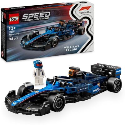 SPEED - Niebieski Samochód auto bolid formuła 1 Williams Racing FW46 F1 LEGO PREZENT DLA CHŁOPCA SPEED - Niebieski Samochód auto bolid formuła 1 Williams Racing FW46 F1 LEGO PREZENT DLA CHŁOPCA
