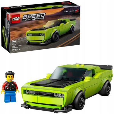SPEED - Samochód auto Dodge Challenger SRT Hellcat Muscle Car LEGO PREZENT DLA CHŁOPCA SPEED - Samochód auto Dodge Challenger SRT Hellcat Muscle Car LEGO PREZENT DLA CHŁOPCA