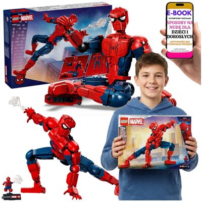 Lego Spider-Man 76346 Duża Figurka Bohatera Marvel Prezent Dla Chłopca + E-BOOK-3 Lego Spider-Man 76346 Duża Figurka Bohatera Marvel Prezent Dla Chłopca + E-BOOK-3