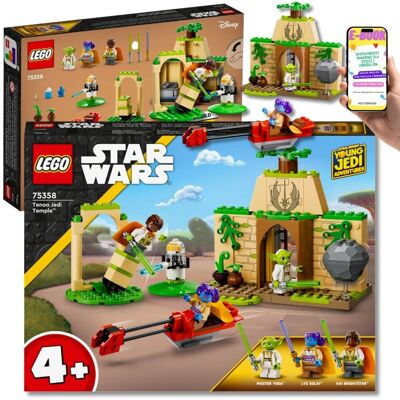 Lego Star Wars™ 75358 – ŚWIĄTYNIA JEDI NA TENOO z Yodą, Lys i Kaiem 4+ PREZENT DLA DZIECKA + EBOOK Lego Star Wars™ 75358 – ŚWIĄTYNIA JEDI NA TENOO z Yodą, Lys i Kaiem 4+ PREZENT DLA DZIECKA + EBOOK