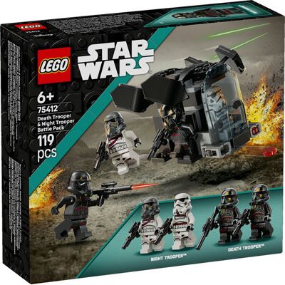 STAR WARS - Gwiezdne Wojny Battle Pack Szturmowiec Śmierci i nocny szturmowiec zestaw bitewny LEGO PREZENT DLA CHŁOPCA STAR WARS - Gwiezdne Wojny Battle Pack Szturmowiec Śmierci i nocny szturmowiec zestaw bitewny LEGO PREZENT DLA CHŁOPCA