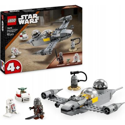 STAR WARS - Gwiezdne Wojny Mini Baby Yoda Myśliwiec N-1 Mando i Grogu LEGO PREZENT DLA CHŁOPCA STAR WARS - Gwiezdne Wojny Mini Baby Yoda Myśliwiec N-1 Mando i Grogu LEGO PREZENT DLA CHŁOPCA