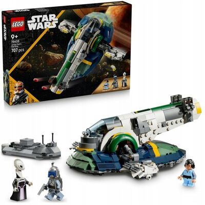 STAR WARS - Gwiezdne Wojny Statek kosmiczny Myśliwiec Jango Fetta LEGO PREZENT DLA CHŁOPCA STAR WARS - Gwiezdne Wojny Statek kosmiczny Myśliwiec Jango Fetta LEGO PREZENT DLA CHŁOPCA