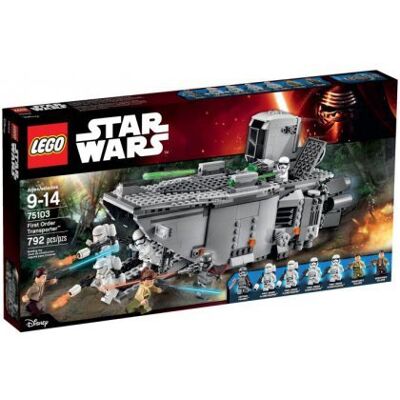 LEGO Star Wars Transporter Pierwszego Porządku 75103 - Transporter LEGO Star Wars Transporter Pierwszego Porządku 75103 - Transporter
