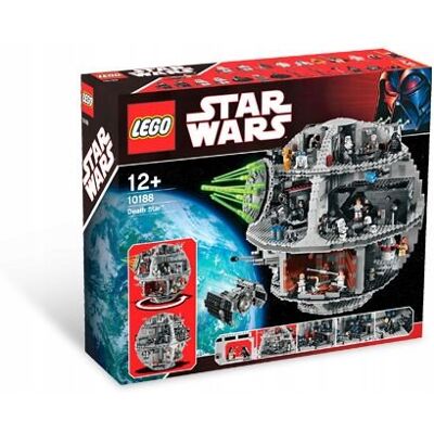Lego Star Wars, klocki Gwiazda Śmierci Unikat, 10188 Lego Star Wars, klocki Gwiazda Śmierci Unikat, 10188