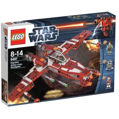 Lego Star Wars, klocki Gwiezdny myśliwiec Republiki, 9497 Lego Star Wars, klocki Gwiezdny myśliwiec Republiki, 9497
